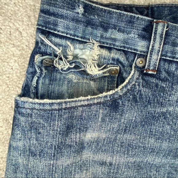 FLYP Men's Straight Leg Distressed Jeans 34 x 32 - Picture 9 of 10